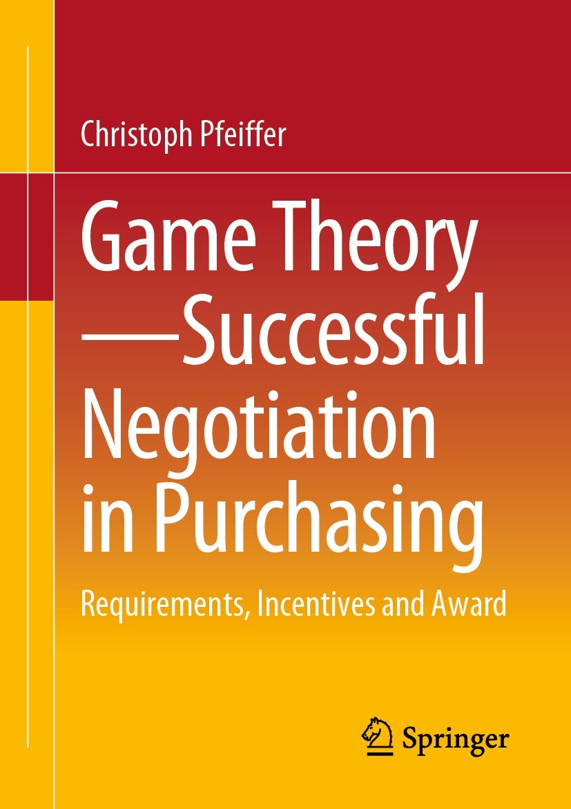 Buchcover: Game Theory – Successful Negotiation in Purchasing